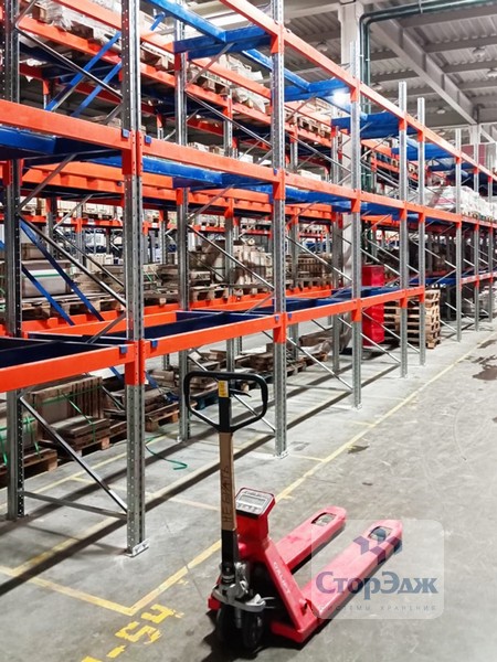 Замена стеллажей