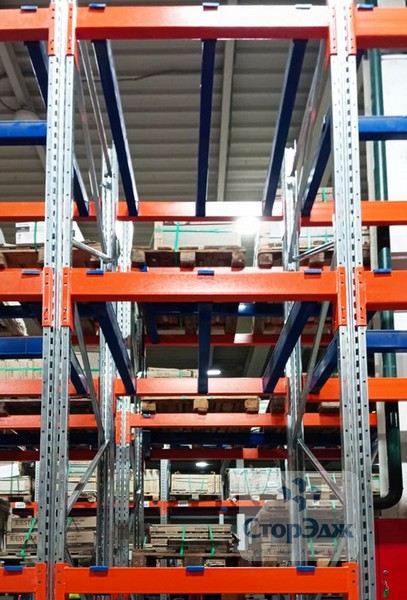 Замена стеллажей